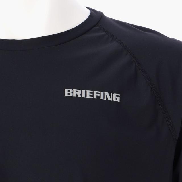 ブリーフィング Tシャツ メンズ クルーネック 半袖 シャツ ストレッチ