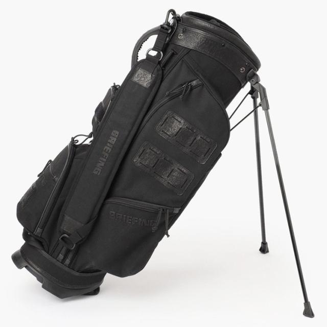 ブリーフィング ゴルフ キャディバッグ スタンドバッグ メンズ 8.5型 4分割 約3.5kg CR-9 エコーレザー ダイニーマ スタンドキャディバッグ ゴルフバッグ レア ブランド ロゴ BRIEFING GOLF BRG233D01 ブリーフィング ゴルフ キャディバッグ スタンドバッグ メンズ 8.5型 4