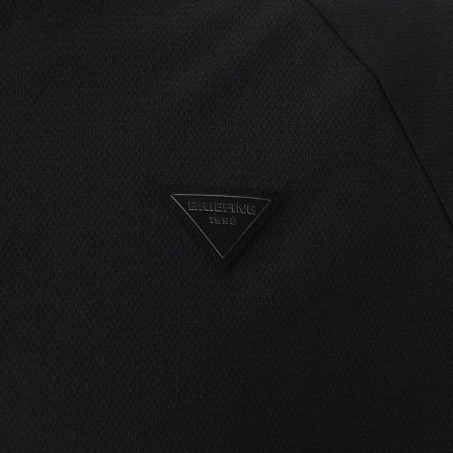 ブリーフィング ゴルフ モックシャツ メンズ 長袖 シャツ ハイネック ハーフジップ 裾リブ メッシュ ストレッチ UVカット 吸汗速乾 ラグランスリーブ リラックスフィット ゴルフウェア ブランド ロゴ BRIEFING GOLF BRG253M14_10