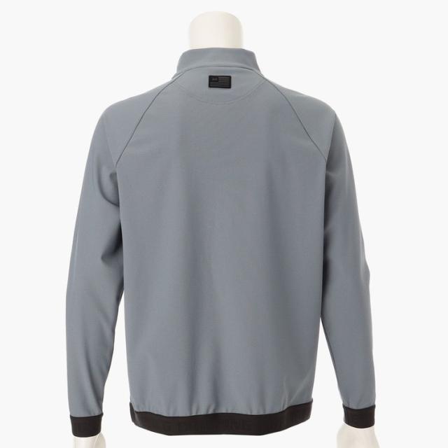 ブリーフィング ゴルフ モックシャツ メンズ 長袖 シャツ ハイネック ハーフジップ 裾リブ メッシュ ストレッチ UVカット 吸汗速乾 ラグランスリーブ リラックスフィット ゴルフウェア ブランド ロゴ BRIEFING GOLF BRG253M14_16