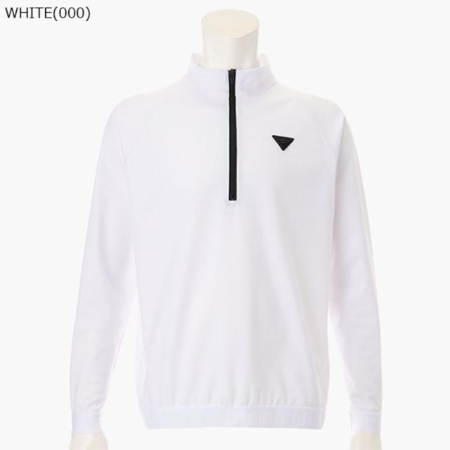 ブリーフィング ゴルフ モックシャツ メンズ 長袖 シャツ ハイネック ハーフジップ 裾リブ メッシュ ストレッチ UVカット 吸汗速乾 ラグランスリーブ リラックスフィット ゴルフウェア ブランド ロゴ BRIEFING GOLF BRG253M14_2