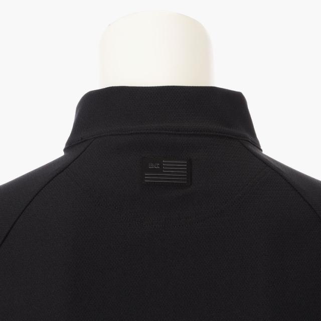 ブリーフィング ゴルフ モックシャツ メンズ 長袖 シャツ ハイネック ハーフジップ 裾リブ メッシュ ストレッチ UVカット 吸汗速乾 ラグランスリーブ リラックスフィット ゴルフウェア ブランド ロゴ BRIEFING GOLF BRG253M14_8