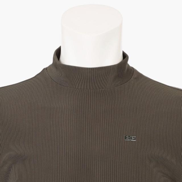 ブリーフィング ゴルフ モックシャツ メンズ 長袖 シャツ ハイネック