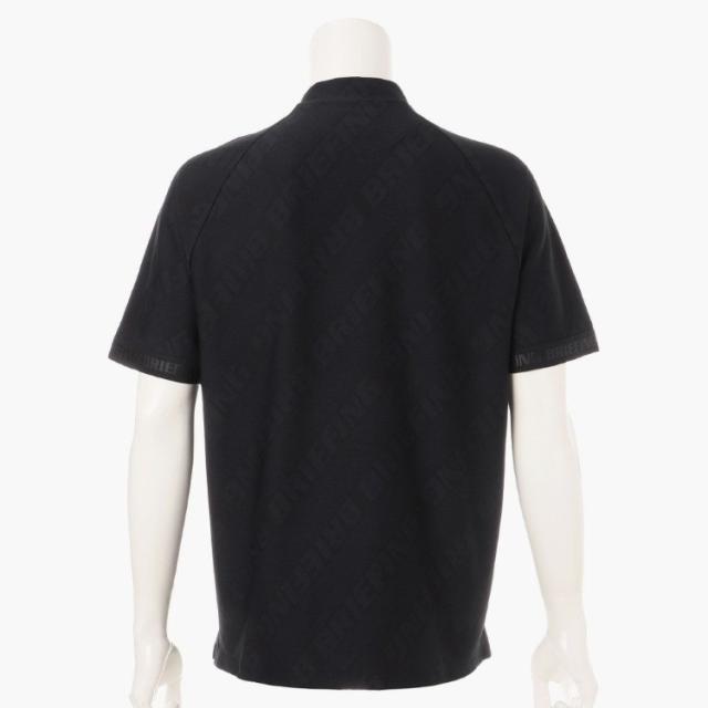 ブリーフィング ゴルフ モックシャツ メンズ 半袖 シャツ ハイネック