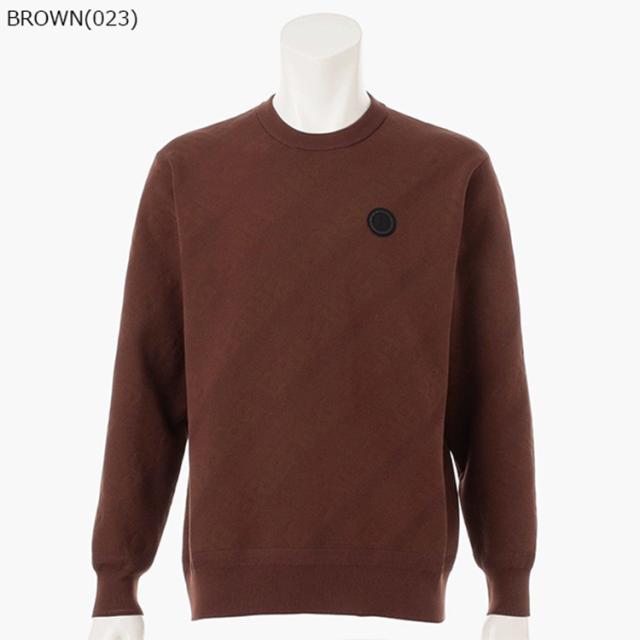 ブリーフィング ゴルフ セーター メンズ 長袖 ニット クルーネック 撥