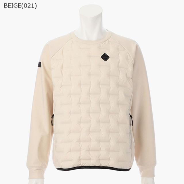 ブリーフィング ゴルフ トレーナー メンズ ダウン クルーネック プル