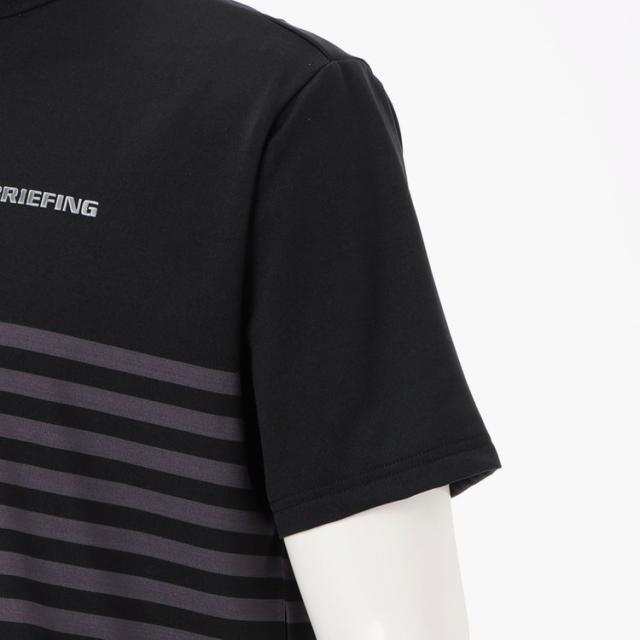 ブリーフィング ゴルフウェア 半袖シャツ 春 夏 MS LOGO LINE HIGHNECK