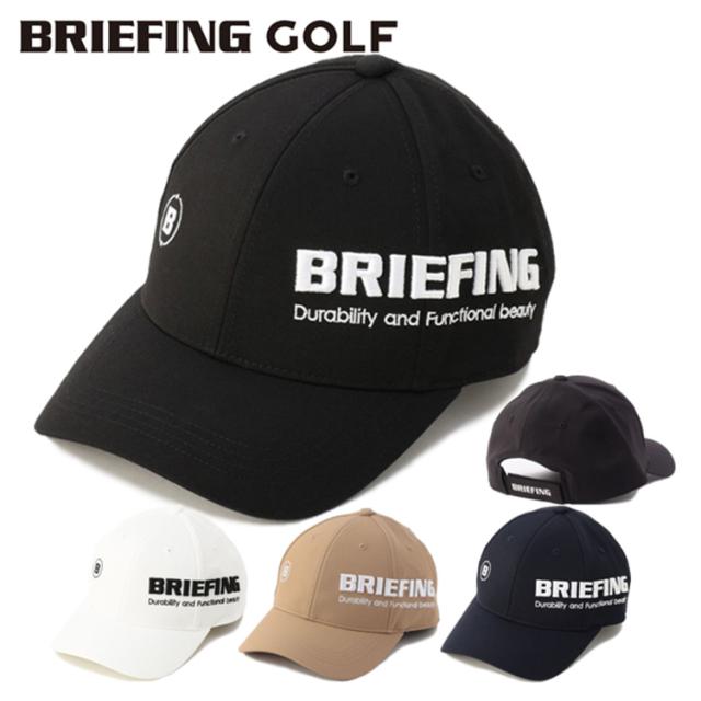 ブリーフィング ゴルフ キャップ メンズ 帽子 サイズ調節 アジャスター ゴルフウェア 無地 シンプル ロゴ ブランド BRIEFING GOLF BRG251MA0