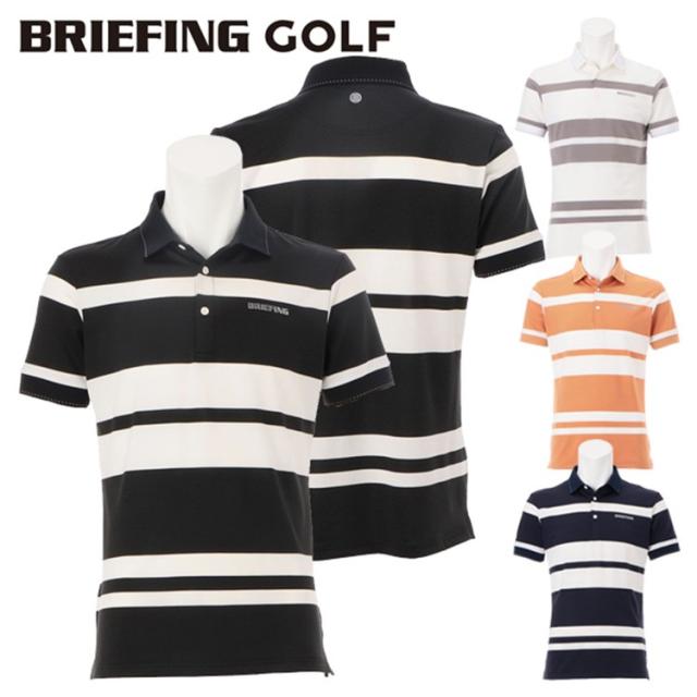 BRIEFING ネイビー ポロシャツ S RBC】【5分袖】コットンブレンドレトロポロシャツ/ネイビー（G