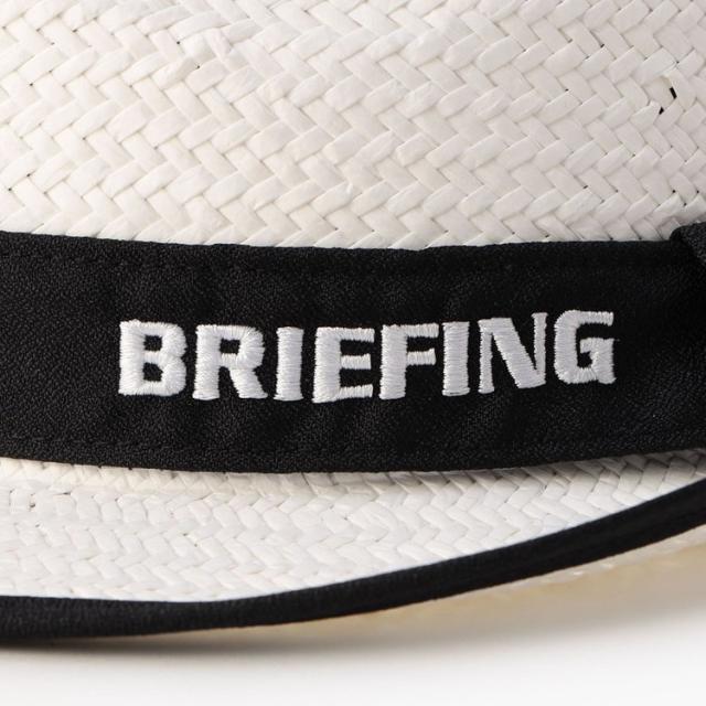 ブリーフィング ゴルフ ストローハット メンズ 中折れハット ハット