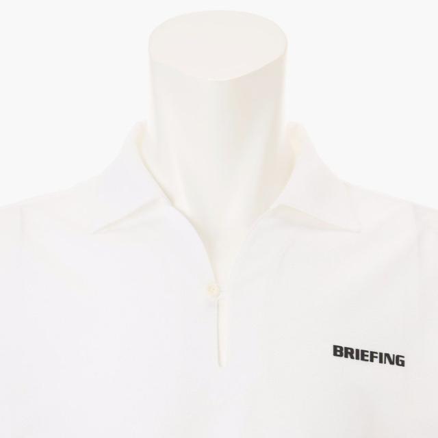 ブリーフィング ゴルフ ポロシャツ メンズ 半袖 シャツ オープンカラー