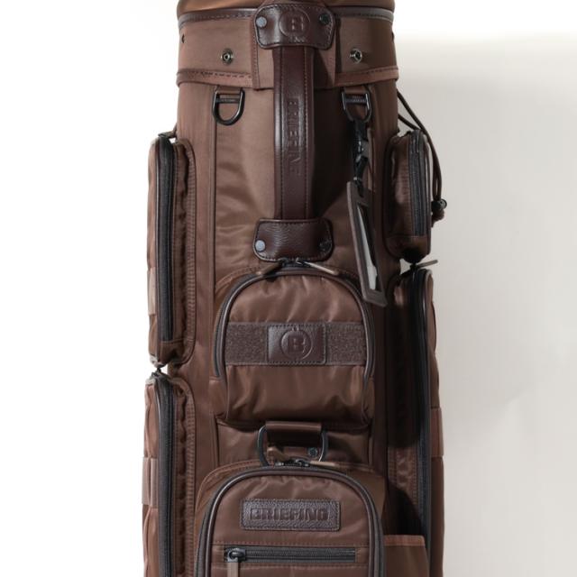 ブリーフィング ゴルフ キャディバッグ 限定 メンズ 8.5型 4分割 約4.2kg CR-6 #03 LC HOL ナイロンツイル 牛革 カートバッグ ゴルフバッグ レア ブランド ロゴ BRIEFING GOLF BRG253D41_10