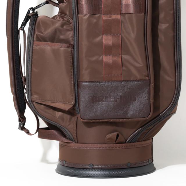 ブリーフィング ゴルフ キャディバッグ 限定 メンズ 8.5型 4分割 約4.2kg CR-6 #03 LC HOL ナイロンツイル 牛革 カートバッグ ゴルフバッグ レア ブランド ロゴ BRIEFING GOLF BRG253D41_11