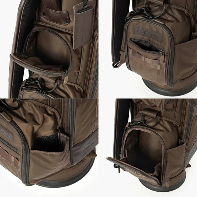 ブリーフィング ゴルフ キャディバッグ 限定 メンズ 8.5型 4分割 約4.2kg CR-6 #03 LC HOL ナイロンツイル 牛革 カートバッグ ゴルフバッグ レア ブランド ロゴ BRIEFING GOLF BRG253D41_18