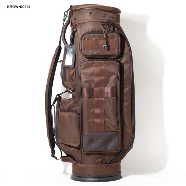 ブリーフィング ゴルフ キャディバッグ 限定 メンズ 8.5型 4分割 約4.2kg CR-6 #03 LC HOL ナイロンツイル 牛革 カートバッグ ゴルフバッグ レア ブランド ロゴ BRIEFING GOLF BRG253D41_2