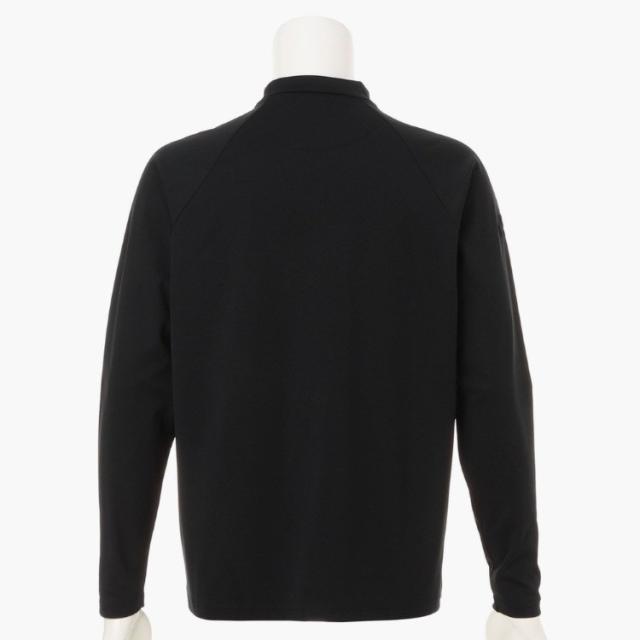 ブリーフィング ゴルフ モックシャツ メンズ 長袖 シャツ ハイネック モックネック ストレッチ 吸水速乾 UVカット ラグランスリーブ リラックスフィット ゴルフウェア ブランド ロゴ BRIEFING GOLF BRG261M17