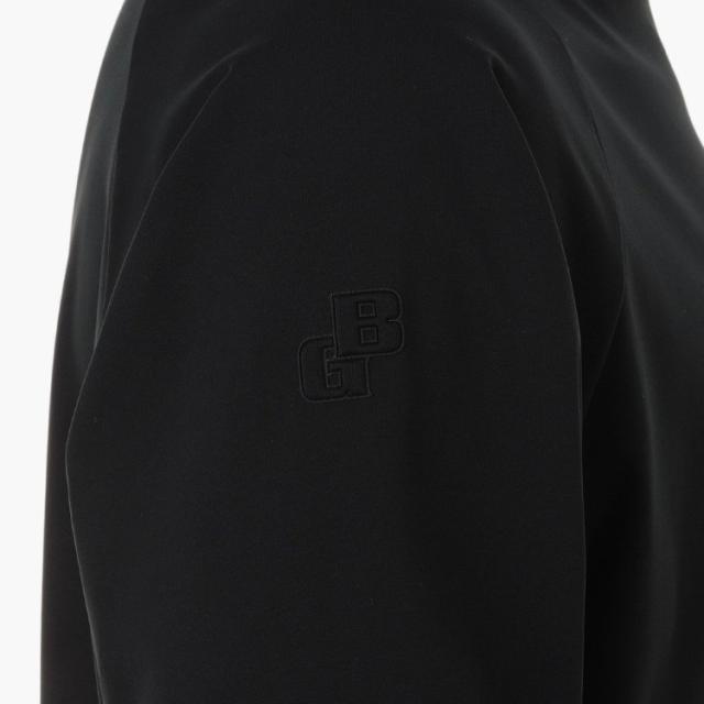 ブリーフィング ゴルフ モックシャツ メンズ 長袖 シャツ ハイネック モックネック ストレッチ 吸水速乾 UVカット ラグランスリーブ リラックスフィット ゴルフウェア ブランド ロゴ BRIEFING GOLF BRG261M17