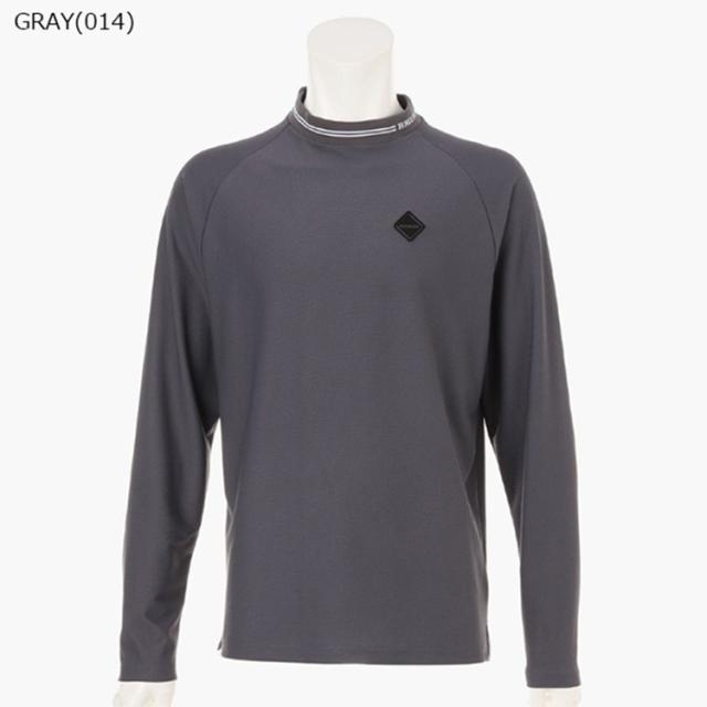 ブリーフィング ゴルフ モックシャツ メンズ 長袖 シャツ ハイネック モックネック ストレッチ 吸水速乾 UVカット 遮熱 防透 ゴルフウェア ブランド ロゴ BRIEFING GOLF BRG261M31_4