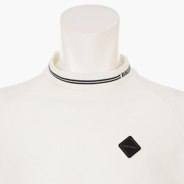 ブリーフィング ゴルフ モックシャツ メンズ 長袖 シャツ ハイネック モックネック ストレッチ 吸水速乾 UVカット 遮熱 防透 ゴルフウェア ブランド ロゴ BRIEFING GOLF BRG261M31_8