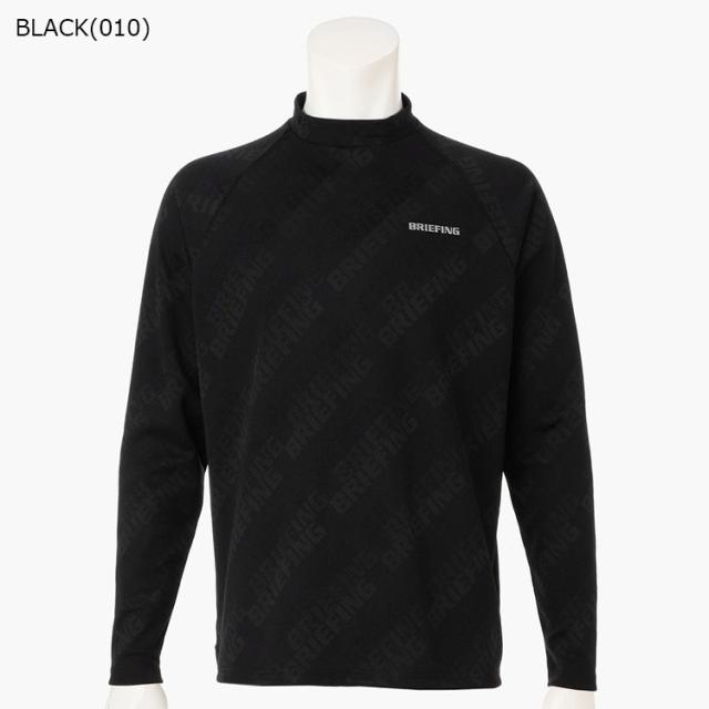 ブリーフィング モックネック ブラック 黒 長袖シャツ XL 【公式通販】