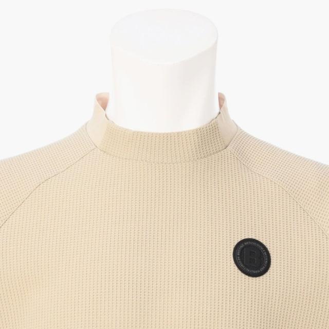 ブリーフィング ゴルフ モックシャツ メンズ 半袖 シャツ ハイネック