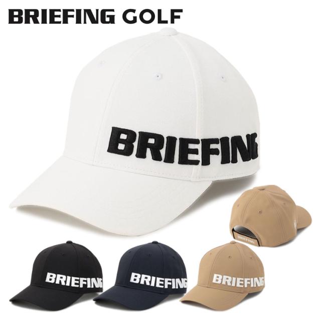 ブリーフィング ゴルフ キャップ メンズ 帽子 サイズ調節 アジャスター ゴルフウェア 無地 シンプル ロゴ ブランド BRIEFING GOLF BRG261MB0