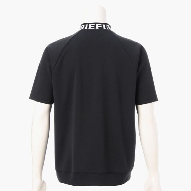 ブリーフィング ゴルフ モックシャツ メンズ 半袖 シャツ ハイネック モックネック ストレッチ 吸水速乾 UVカット 肌面ドライ リラックスフィット 春夏 秋 ゴルフウェア ブランド ロゴ BRIEFING GOLF BRG261M66_9