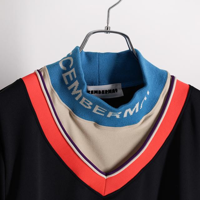 ディセンバーメイ ゴルフ モックシャツ メンズ 長袖 ハイネック 吸水速乾 保温 起毛 ゴルフウェア ブランド 1-312-0140 DECEMBERMAYの通販は