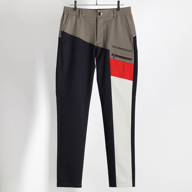 ディセンバーメイ ゴルフ パンツ メンズ テーパード 保温 撥水