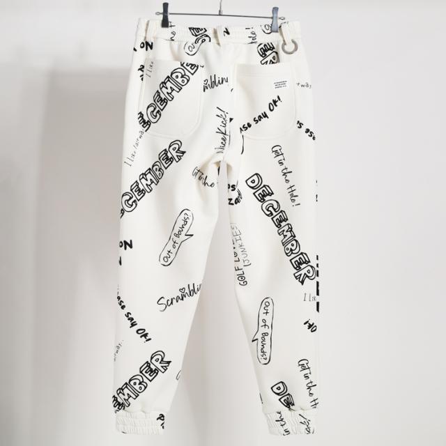 ディセンバーメイ ゴルフ パンツ メンズ ジョガーパンツ ダンボール