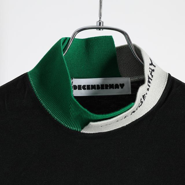 ディセンバーメイ ゴルフ モックシャツ レディース 長袖 ハイネック  