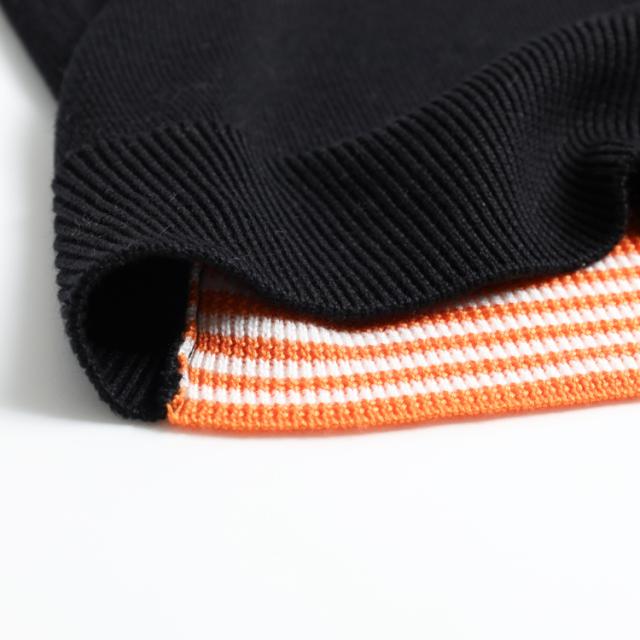 ディセンバーメイ ゴルフ ニットポロ レディース レイヤード 長袖