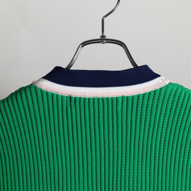 DECEMBER MAY Vネックセーター S-Mサイズ ホワイト DECEMBER MAY V