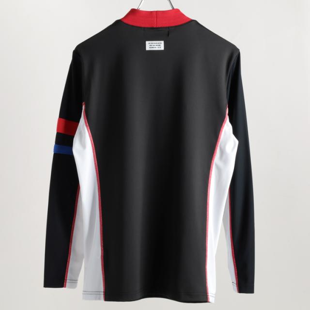 ディセンバーメイ ゴルフ モックシャツ メンズ 長袖 ハイネック モック