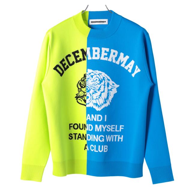 DECEMBERMAY ディセンバーメイ モックネック グレー L メンズ DECEMBERMAY ディセンバーメイ モックネック グレー L メンズ DECEMBER