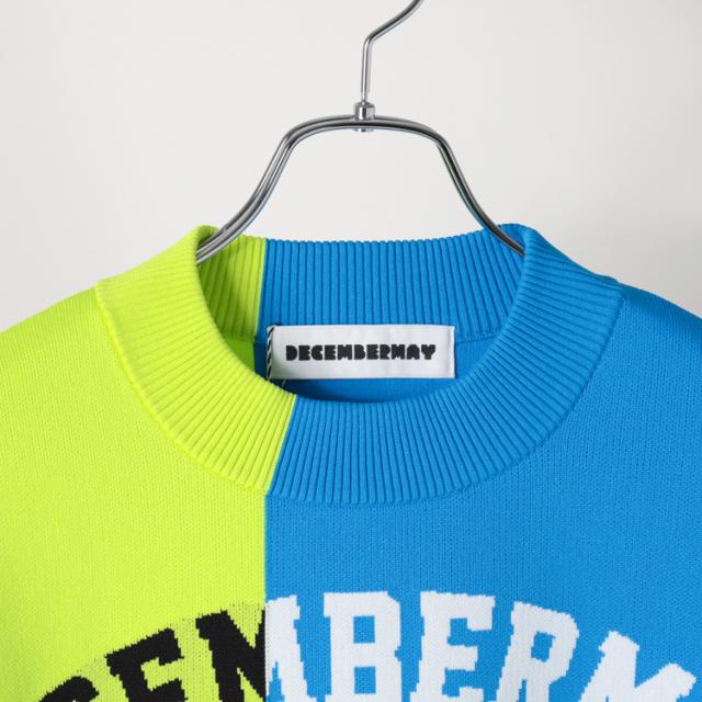 DECEMBERMAY 長袖 ハイネック薄手セーター DECEMBERMAY ディセンバー