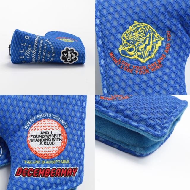 ディセンバーメイ ゴルフ ヘッドカバー パターカバー ピンタイプ