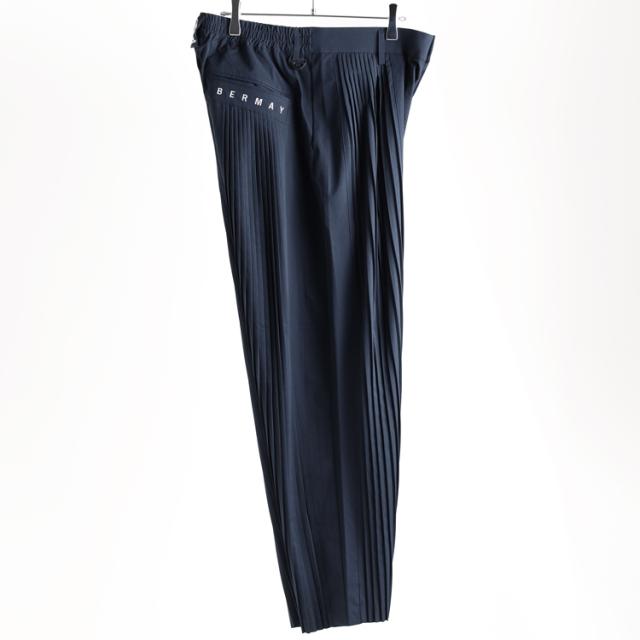 ディセンバーメイ ゴルフ パンツ メンズ ワイドパンツ テーパードパンツ ストレッチ プリーツ 速乾 耐シワ サステナブル 無地 ゴルフウェア ブランド 1-405-2048 DECEMBERMAY_5