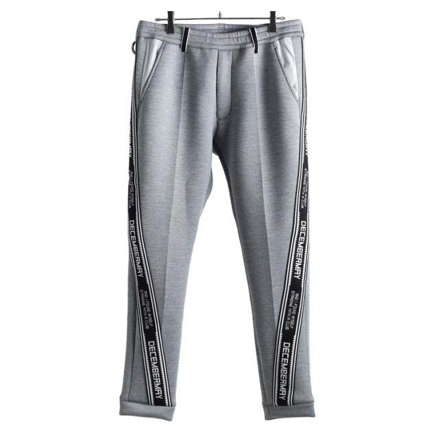 DECEMBERMAY ジョガーパンツ M グレー DECEMBER MAY ジョガーパンツグレーMサイズ