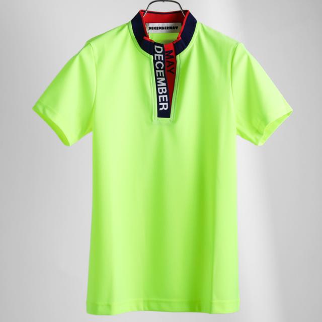 ディセンバーメイ ゴルフ ポロシャツ メンズ 半袖 吸水速乾 UVカット