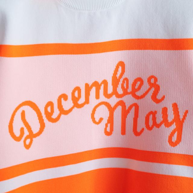 DECEMBER MAY赤 シャツ DECEMBER MAY 赤 クルーネックシャツ 【公式通販】