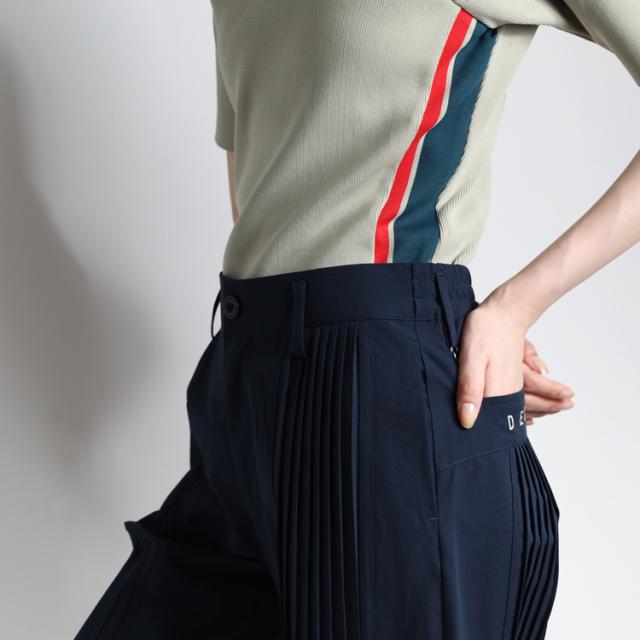 ディセンバーメイ ゴルフ パンツ レディース ワイドパンツ テーパード