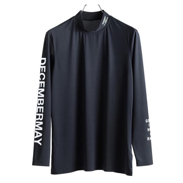 ディッセンバーメイ 　モックネック 　サイズXL DECEMBERMAY メンズモックネックシャツ 吸湿速乾 サイズXL