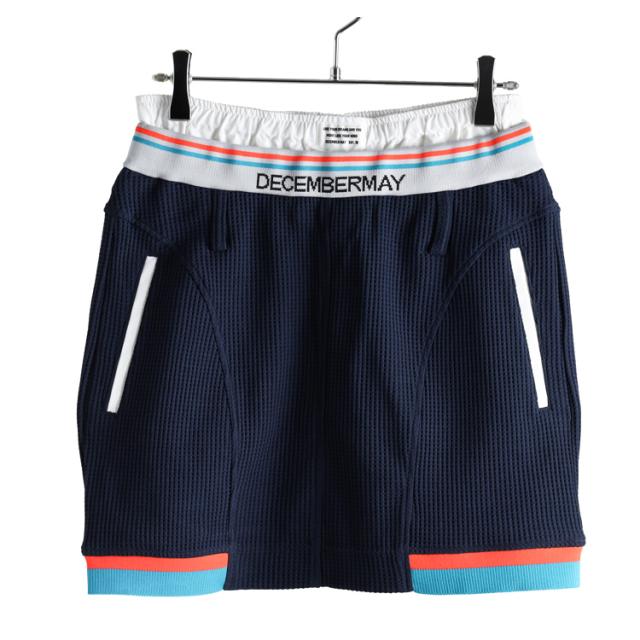 ディセンバーメイ ゴルフ ミニスカート レディース インナーパンツ ワッフル ストレッチ 吸水速乾 UVカット ゴルフウェア ブランド 2-405-2522 DECEMBERMAY