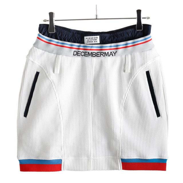 ディセンバーメイ ゴルフ ミニスカート レディース インナーパンツ ワッフル ストレッチ 吸水速乾 UVカット ゴルフウェア ブランド 2-405-2522 DECEMBERMAY