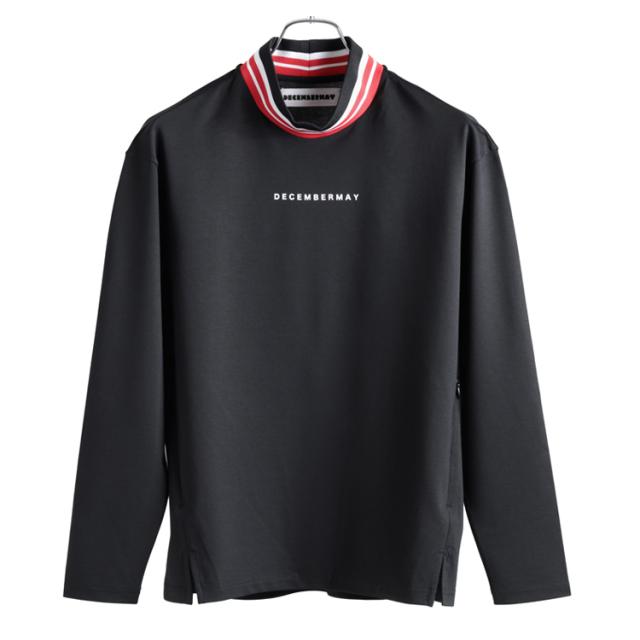 DECEMBERMAY レディースゴルフ長袖モックネックシャツ 新品未使用