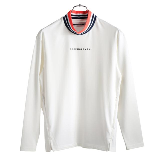 ディセンバーメイ ゴルフ モックシャツ レディース 長袖 接触冷感 UVカット 透防止 シャツ ハイネック 無地 春 夏 秋 紺 ゴルフウェア ブランド 2-205-0518 DECE ディセンバーメイ ゴルフ モックシャツ レディース 長袖 ハイネック