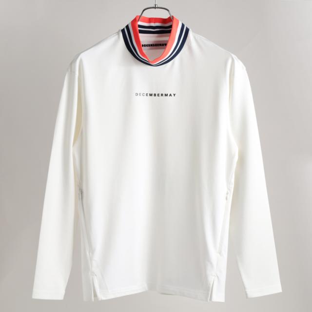 新品未使用　PING ホワイト 長袖シャツ　モックネックゴルフシャツ 新品ピンP I N Gモックネック白 PING ホワイト 長袖シャツ モック