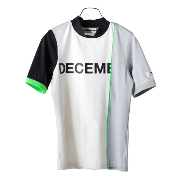 新品　ディセンバーメイ　ゴルフウェア　半袖Tシャツ　メッシュ