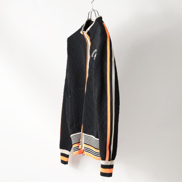 ディセンバーメイ ゴルフ ブルゾン レディース 長袖 ニットブルゾン